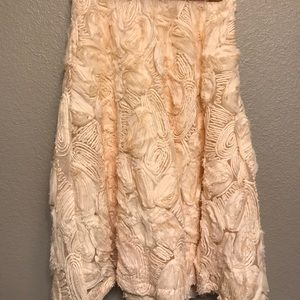 Floral midi Anthropologie skirt